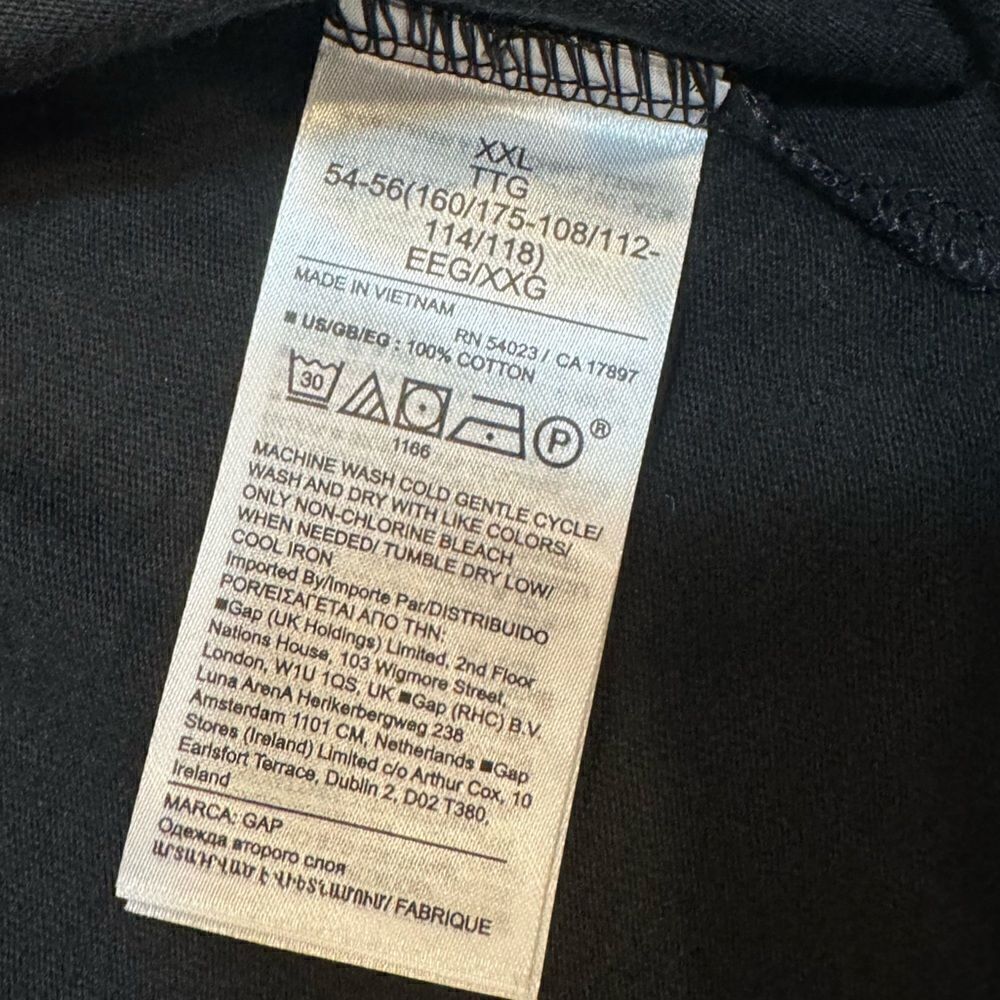 NWT Gap Sleeveless Transitional Flattering Racerback Knit Dress Black XXL 18 - Picture 8 of 9